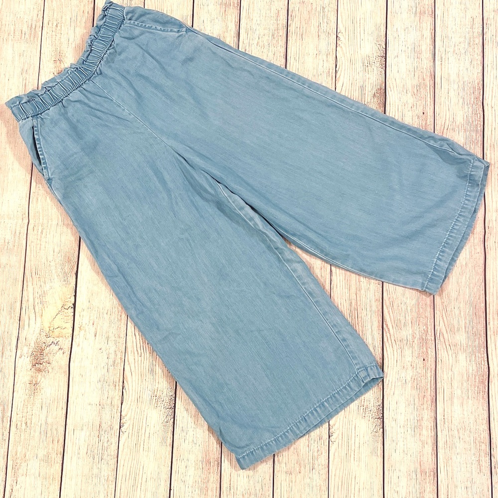 Girls Wide Leg Chambray Pants by Janie & Jack